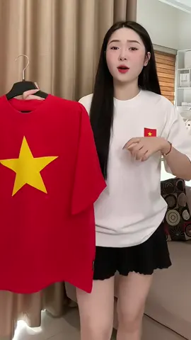Áo thun cờ đỏ sao vàng Việt Nam #aothun #xuhuong #xuhuongtiktok 