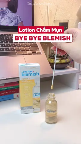 Lotion chấm mụ.n nhà Bye Bye Blemish ✨ #vzone #chammun #byebyeblemish #xuhuong #thichxembunne 