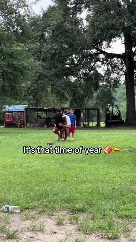 Practice with dad be like… #fyp #football #youthfootball 