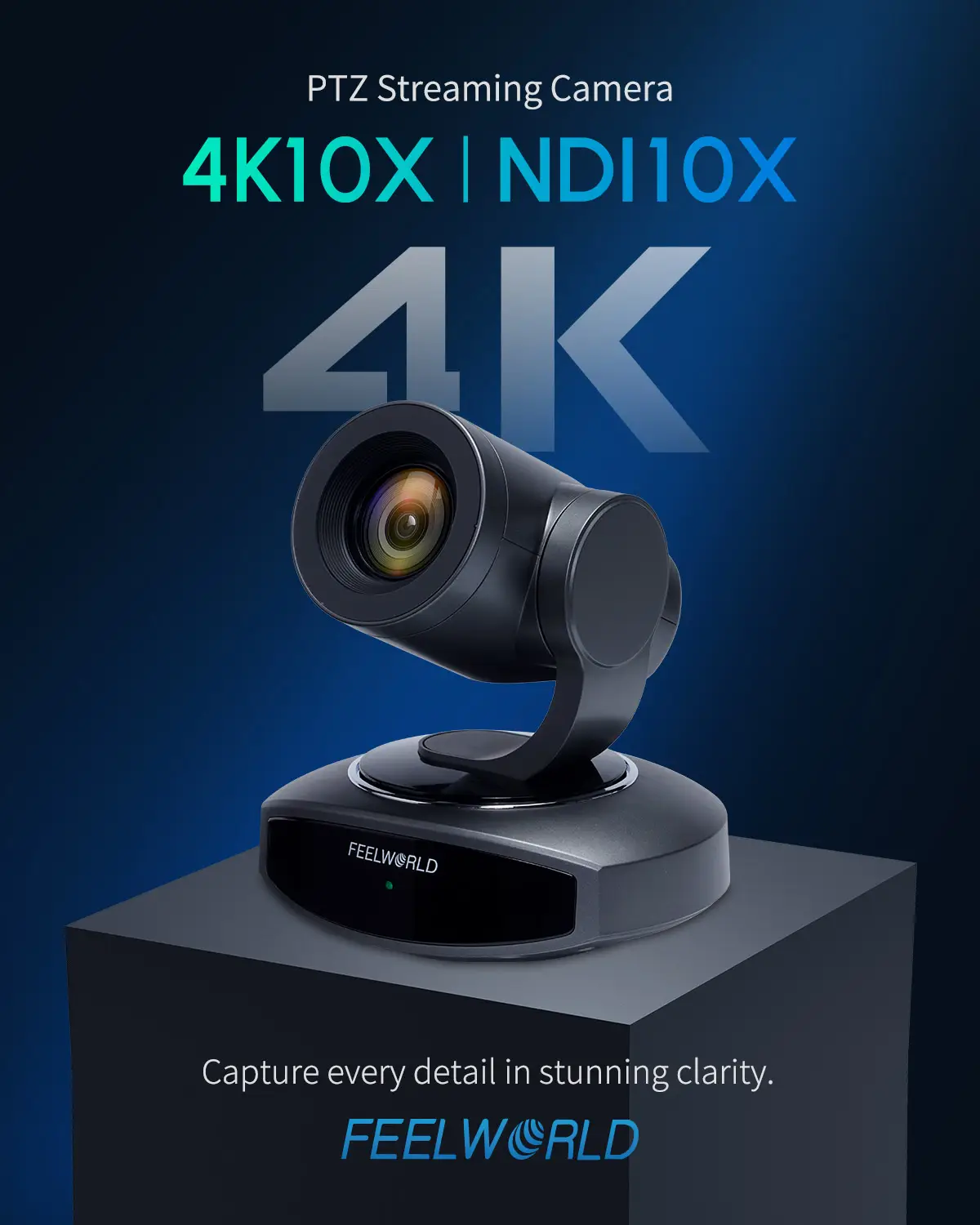 Meet your new live streaming gear: FEELWORLD 4K 10X PTZ Camera Key features: Stunning 4K resolution – every detail crystal clear 10X optical zoom – get closer without losing quality Remote pan, tilt & zoom – control everything from a distance Smooth, quiet motion – perfect for professional live setups HDMI & USB outputs – easy to connect, plug and stream 10% off discount code: LOVE 4K10X Effective time: August 6-12, 2025 Available in FEELWORLD official store: feelworld.ltd Price: $314.49 #feelworld #livestreaming #streamersetup #ptzcamera #churchsetup #onlineschool #Tech 
