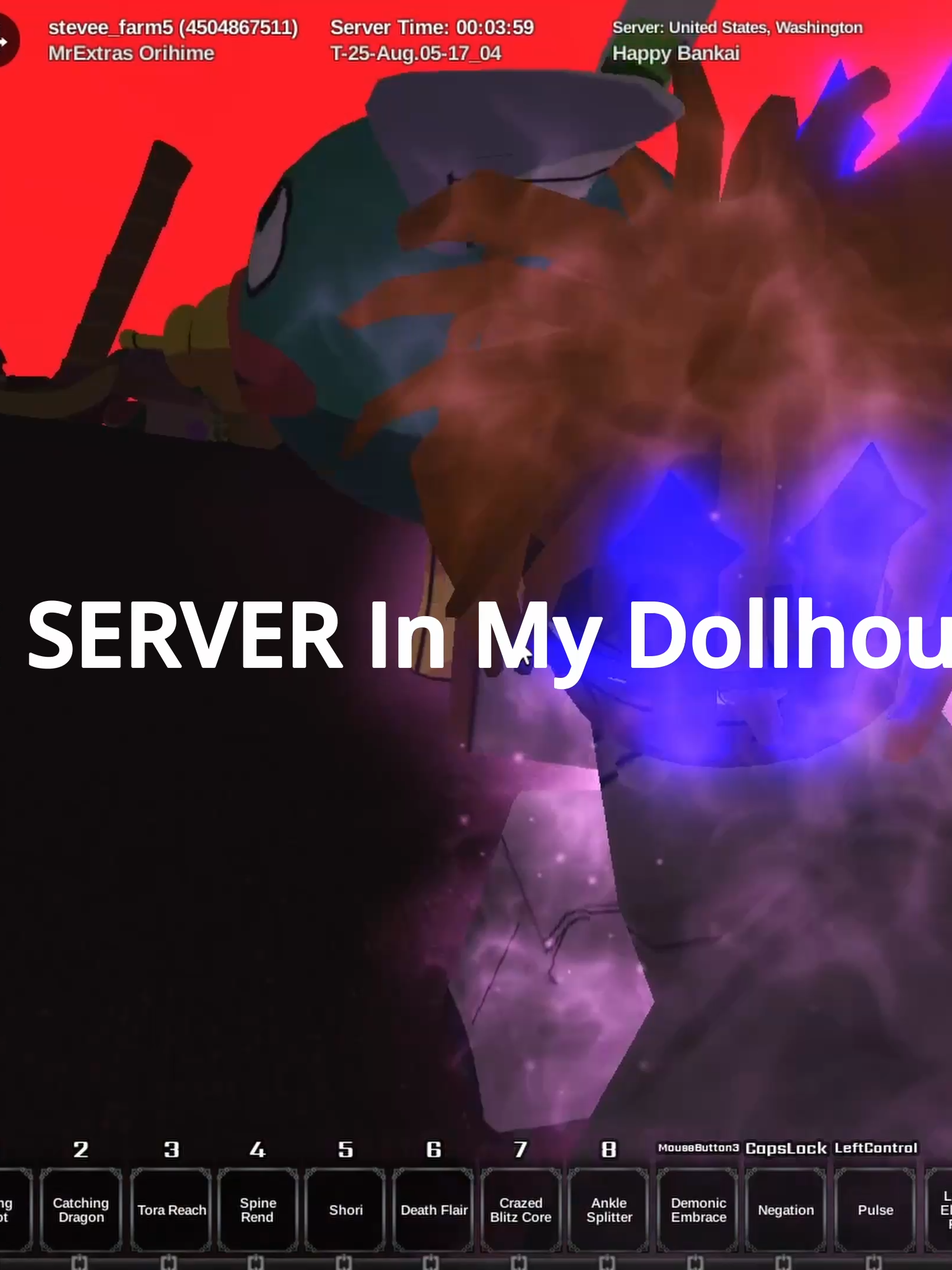 TELEPORTING KIDS WITH DOLLHOUSE FULLBRINGER POP #Roblox #typesoul #setro #fullbringer #fyp