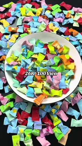 26K 100 viên kẹo trái cây thơm miệng. #phucdattvi #keotraicaykhongduong #keotraicayvitaminc #keotraicay #keothommieng 