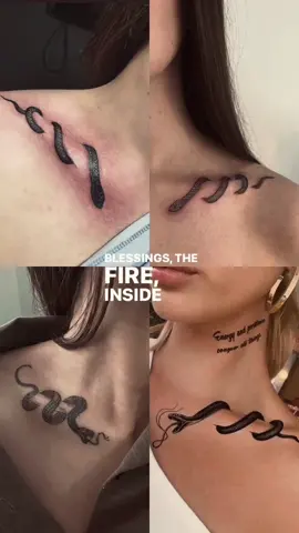 Snake Tattoo>>> #fyp #tattoo #foryoupage #tattoolover #viral #blowthisup 