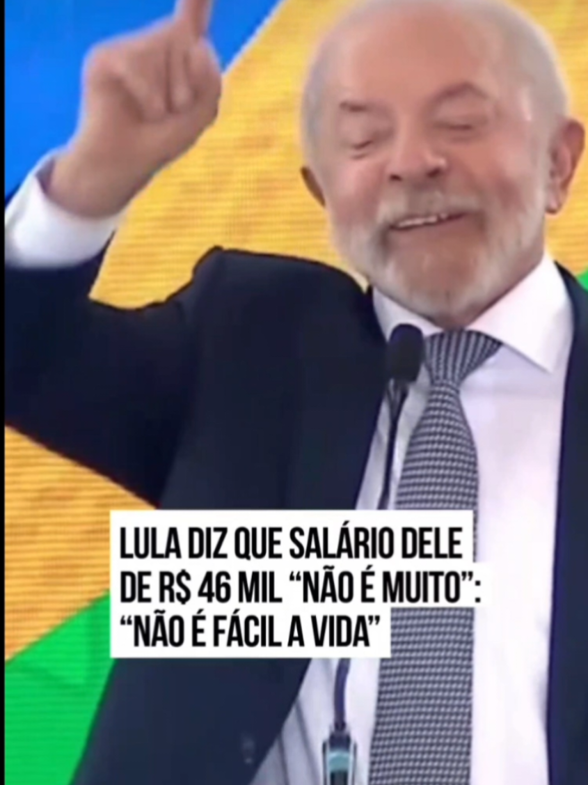 Segundo o Presidente Lula, o salário de 46 mil para o cargo de Presidente é pouco. Talvez ele se esqueça de todos os benefícios e penduricalhos que existem além desse salário base. Mas o buraco é muito mais embaixo. Essa fala é um reflexo das distorções do nosso país. Enquanto uma pequena casta de servidores públicos de alto escalão ganham salários e benefícios astronômicos (políticos, magistrados, procuradores, titulares de cartórios, entre outros), temos uma infinidade de servidores públicos mal remunerados (professores, policiais, profissionais da saúde) e uma população vendendo o almoço para pagar a janta. Não sou contra servidores públicos serem valorizados e terem um salário digno. Eu mesmo fui servidor público por muitos anos e acho que esses profissionais precisam ser reconhecidos. O problema são as grandes distorções e os privilégios para uma pequena nata em detrimento dos demais que prestam serviços igualmente ou até mais importantes e a ineficiência do serviço público como um todo. Qualquer dia, dê uma volta pela garagem de algum Tribunal por aí e veja a quantidade de carros de luxo com motoristas pagos por nós contribuintes à disposição de Suas Excelências. E esse é só um pequeno exemplo do desperdício do nosso dinheiro público. Qual a sua opinião?