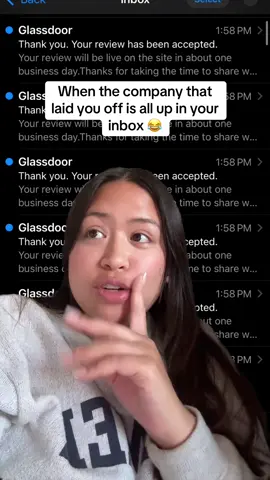 This is just a joke @glassdoor but I do just associate them now with with being  laid off. I was more of a fishbowl girly anyways iykyk  #glassdoor #Tech #funny #sf #fishbowl #layoff #techlayoff 