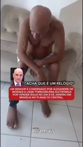 Ele não estava protestando, ele estava lá naquele dia em busca do pão de cada dia, ele viu uma oportunidade de ganhar um sustento para sua família. E ele ser condenado por isso é tão cruel. #alexandredemoraes #08dejaneiro #triste #cena #noticias #absurdo #stf #ditador #politica #esquerda #direita #lula #bolsonaro 