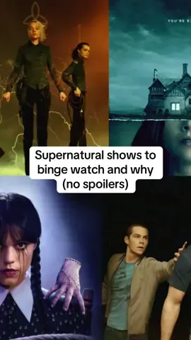 In honor of the first part of Wednesday s2 coming out tomorrow, and Stranger Things s5 approaching here’s some supernatural shows to binge watch and why! #supernatural #fantasy #wednesdaynetflix #strangerthings5 #tvd #teenwolf #fatewinxsaga #showrecommendations #paranormal #tvshows 