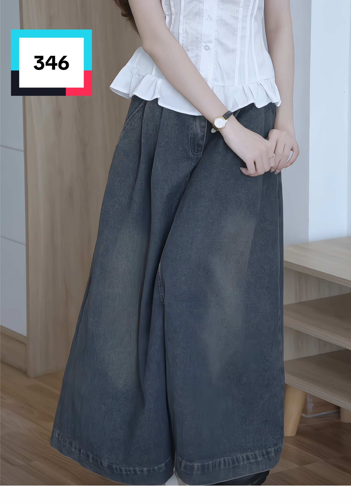 ⛅️ Chân váy jean nhà @Sara Mia ⛅️ #saramia #thoroday #OOTD #outfitideas #fashion 