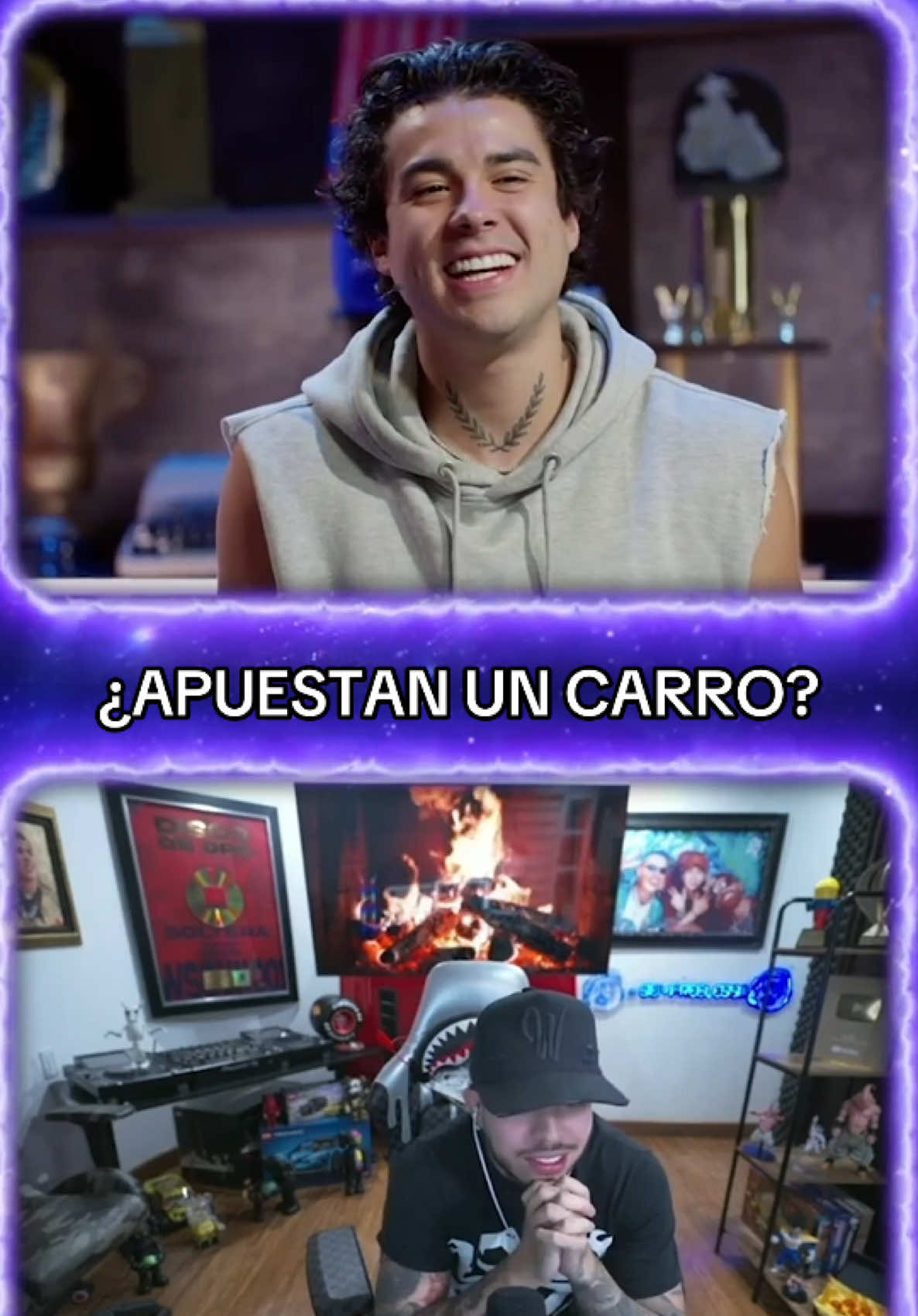 ¡Se volvieron locos! 🤯 @WestCOL prefiere apostar un carro que su cabellera ✂️ #SupernovaStrikersAmigo 