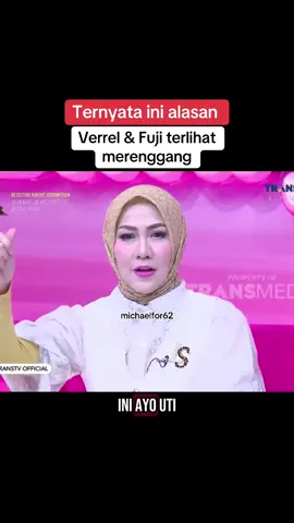 Venna melinda memberikan penjelasan atas Hubungan Verrel bramasta dgn Fuji yg sudah jarang terlihat, sehingga diisukan merenggang. @Verrell Bramasta @Fujiiian @vennamelindareal #fujian #verrelbramasta #vennamelinda #verrelfuji #fyp 