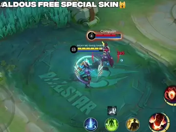 Aldous special skin🤯🔥 #mobilelegends #MLBB #fyp