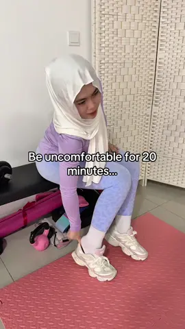 Byk lagi workout kat channel tekan “Subscribe” ❤️ #einaaziq 