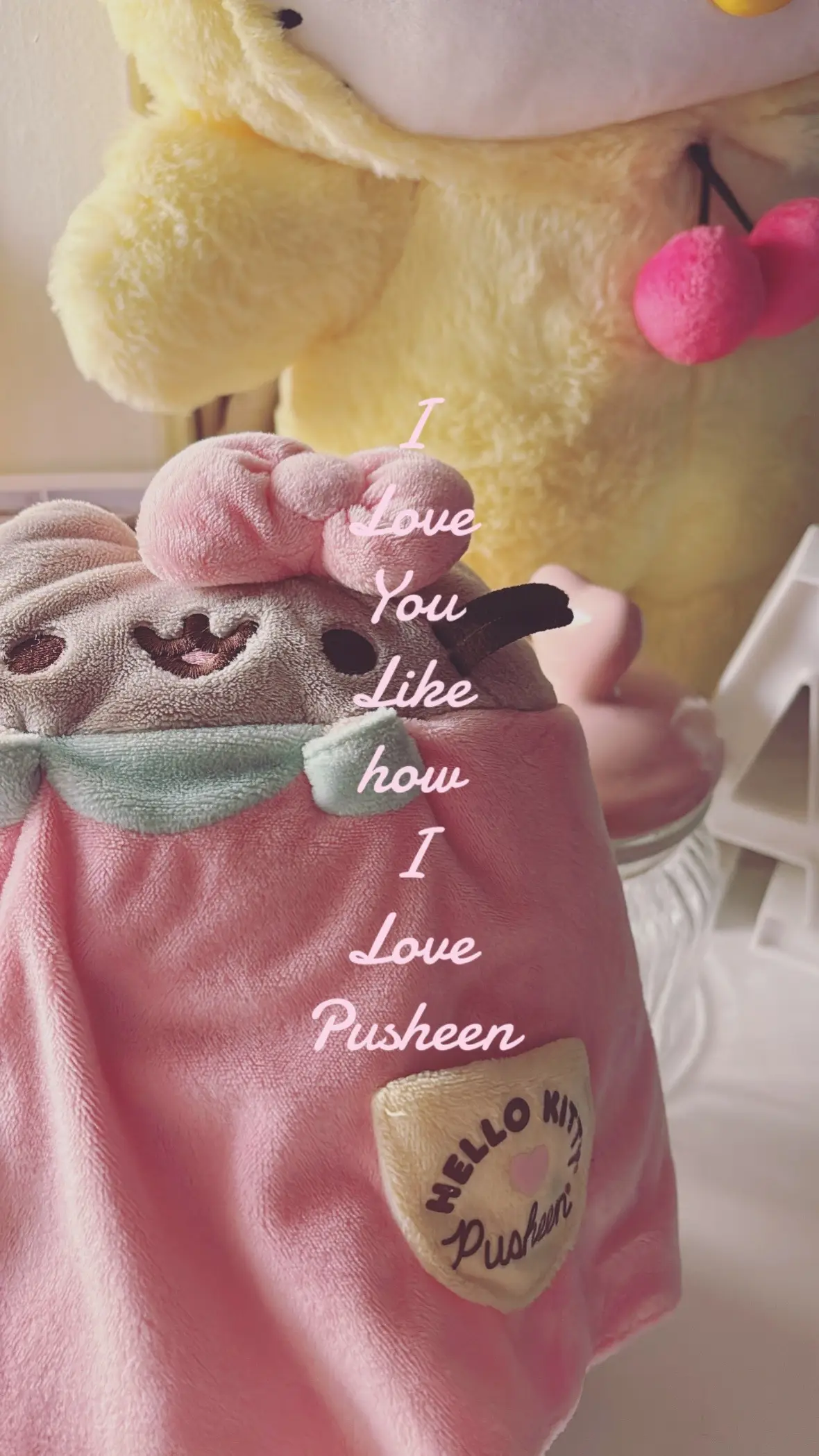 #fyp #pusheen #hellokitty #hellokittyxpusheen #Love #pink 