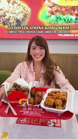 HUGE BOX OF FRIED CHICKEN FOR ONLY $15.95? 😍😍 Let me tell you why Zhengxin just changed the fried chicken game. I’ve tried a lot of fried chicken spots around Vancouver! Some good, some just… mid. But when Zhengxin Chicken Steak opened their first Canadian location here in Burnaby, I had to see what all the hype was about. Originally from Shanghai, Zhengxin has grown into a global fried chicken powerhouse with 20,000+ locations worldwide since 2000. That’s no joke. Their secret? Bold, crave-worthy flavors and perfectly cooked chicken every time. Here’s what we tried: 🌶️ Spicy Chicken Steak Perfect crispy crunch with juicy, tender meat and just the right amount of heat. 🧂 Seaweed Fried Chicken A surprising, addictive crunch with subtle umami seaweed flavor — unlike anything else. 🔥 Grilled Chicken Wings Tender, smoky, and packed with flavor — a great option if you want something lighter but still satisfying. After this meal, I’m seriously reconsidering every other fried chicken spot I know. Zhengxin isn’t just another fried chicken joint — it’s a whole experience Vancouver’s been missing. 📍 5105 Kingsway, Burnaby, BC Have you tried Zhengxin yet? What’s your favorite fried chicken spot in Vancouver? Drop your thoughts below! 👇 #vancouver #vancouverfood #vancouverfoodie #food #Foodie #friedchicken #chinesefood #affordable #cheapeats #vancouverbc 