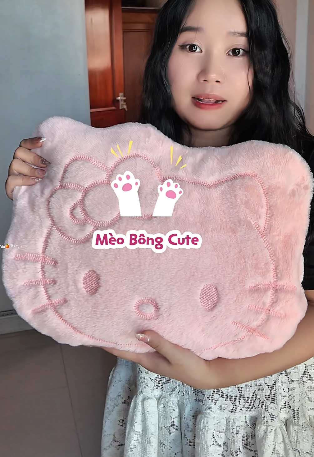 Gối Dễ Thương Búp Bê Đệm Đầu siêu xinh #review  #xuhuong #trending #viral #fypシ #fyp #tientiton    