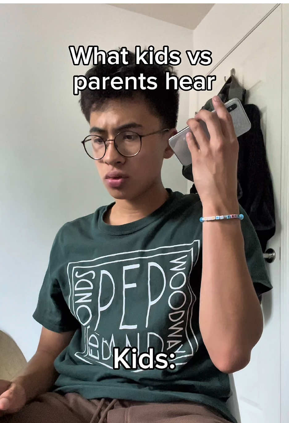 What kids vs parents hear #band #music #jazz #trumpet #funny