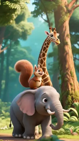 Muôn thú trong rừng #kids #tiktokkids #animals #cuteanimals #cartoon #cartoonforkids #hoathinhchobe 
