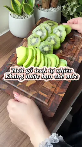 Cầm chắc tay mà nhìn sang xịn lắm mấy bà #thot #thotgoteak #thớt #thotgo #thotgocaocap #dungcunhabep #daothot 