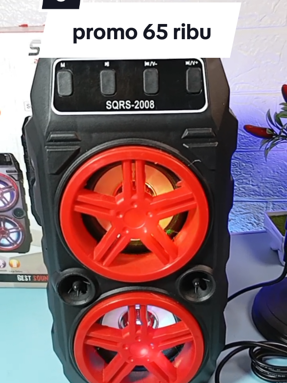 Speaker Bluetooth Bass 2x3,5 inch #eletronik #speakerbluetooth #speaker #speakerbass 
