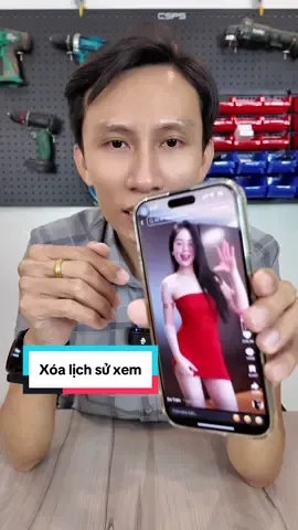 Cách xóa lịch sử xem trên tiktok, nhưng vẫn không đỡ được cú này #tiktokgiaitri #anhmedien 