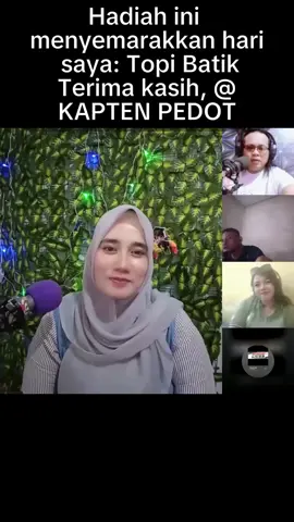 KAPTEN PEDOT, terima kasih atas Hadiah luar biasa yang Anda kirim di LIVE saya! Momen ini akan saya hargai selamanya. #tiktoklive #livehighlights #livegift #batikbuckethat #topibatik