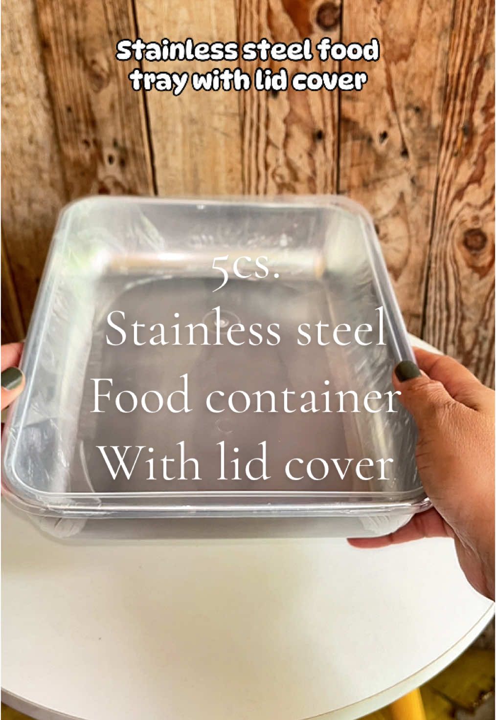 Gamit nangamit talaga to lalo na kung mahilig ka magluto. #foodstorage #foodstorage #foodcontainer #foodtray #stainlesssteelfoodcontainer 