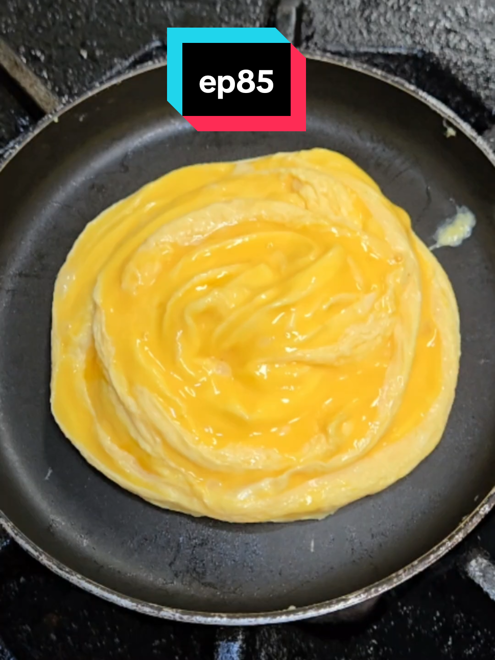 Slowly Scramble egg ep75 #foods #viral #cooking 