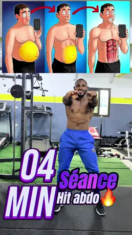 4 minutes Seance hit abdo 🔥💪 Enregistre et essaye ça  Bon entraînement ✅ #creatorsearchinsights  #abs, #workout, #Fitness, #GymTok, @faniiiiii27💚🤍❤️ @Georgia Tikum @Fany la douce 🇨🇵🇨🇵💗💗🙏 @Kebemaje @Diego Djiekack @Slimsolutionbybrons @🐆Cathy Patry🐆 @BENESCHTA 💞🧸 