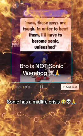 SONIC UNLEASHED‼️🗣️🗣️🗣️🔥🔥 #sonic #sonicmemes #meme #fyp #wtf