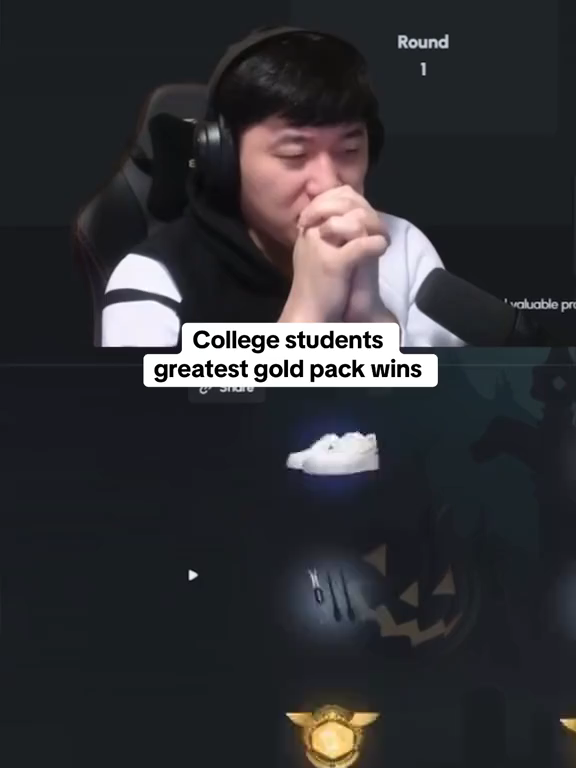 College students greatestt gold pack wins #packdraw #kick #fyp #epic