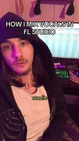 HOW I MIX VOCALS IN FL STUDIO! Shoutout Lil Zine for letting me use his song for this video! #fyp #flstudio #mixing #undergroudmusic #producer 