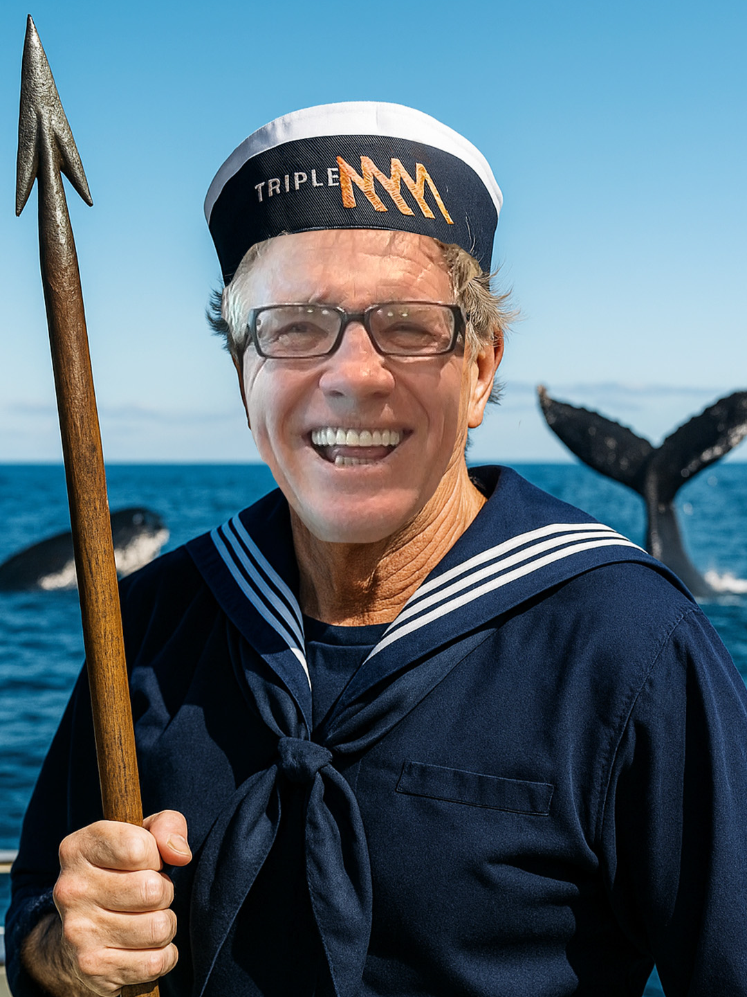 For legal reasons this is a joke... #whales #qld #australia #triplem #brisbane