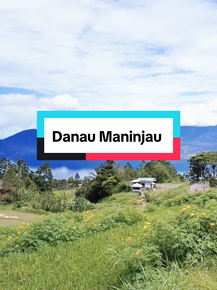 Keindahan Danau Maninjau Yg Terlihat dari Kelok 44