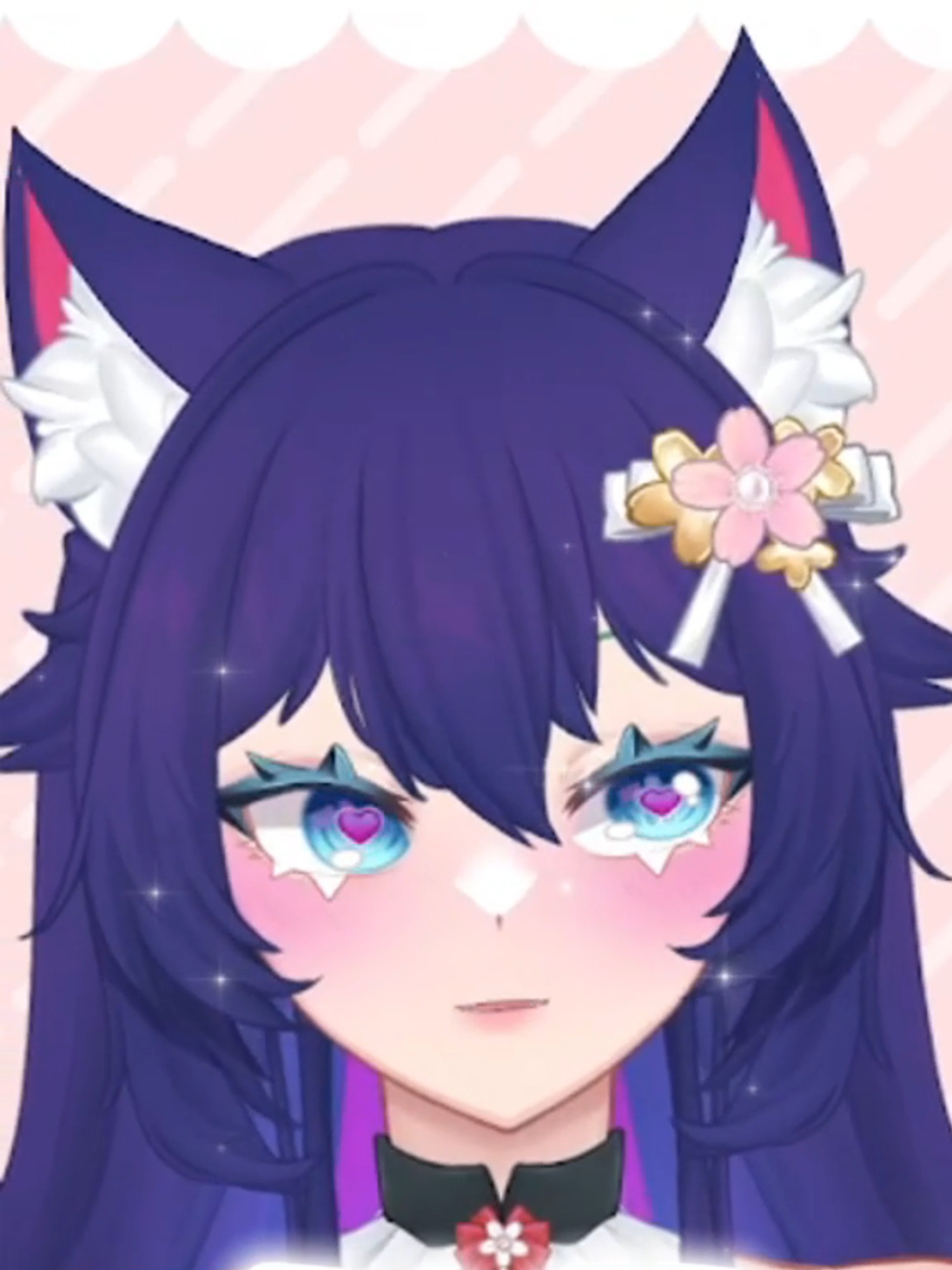 NAILS,HAIR & FACE CHECK #aliandersonvt #vrchat #vtuber #check #vtubestudio #cutebaby #prettygirls #nails #face