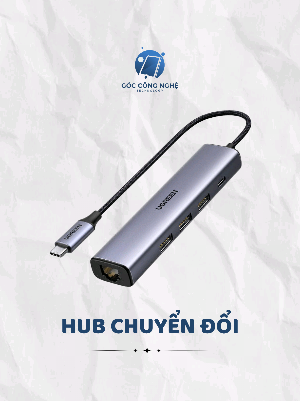 Khám Phá Hub UGREEN 5-in-1: Cổng Kết Nối Đa Dạng, Tốc Độ Siêu Tốc! #HubChuyenDoi #HubUgreen #Hub5in1 #Ugreen #PhuKienLaptop 