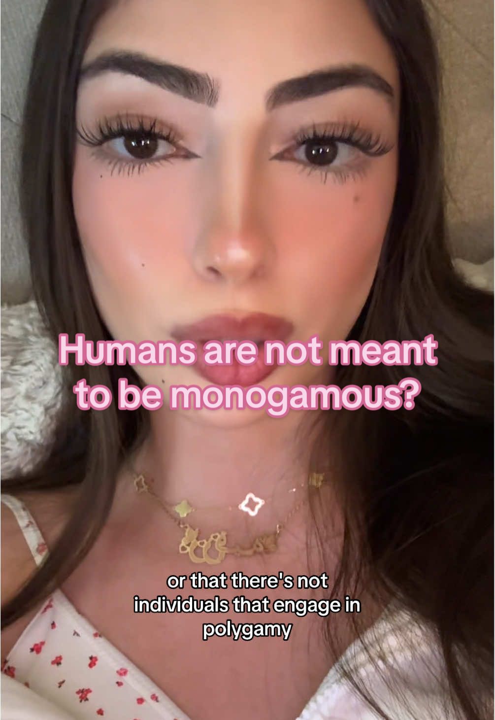 monogamy is preferred and favored because it works—it’s the most ideal. it promotes two selves progressing towards something better, more actualized, and it’s a manifestation of singular love. monogamy mogs polygamy in every facet😭