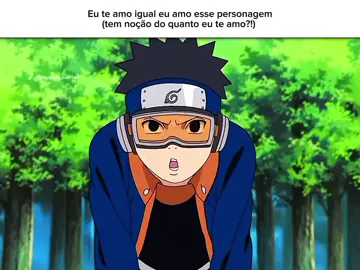 Eu te amo igual eu amo o Obito uchiha (nao tenho pra quem dedicar então dediquem aí glr) #fyp #Naruto #obitouchiha #viral 
