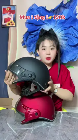 Mua 1 nón tặng 1 nón 149k Nón bảo hiểm Sơn có kính #xuhuong #xuhuongtiktok #fyp #mũ #mubaohiem #mũbảohiểm #nón #nónbảohiểm #nonbaohiem #nonson #mubaohiemson 