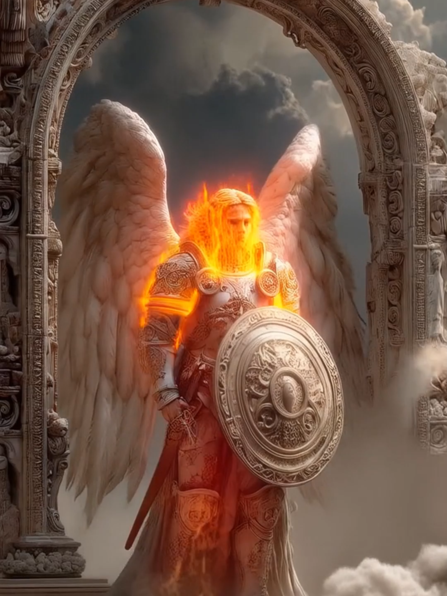 🔥 Why Did God Place an Angel with a Flaming Sword at Eden’s Gate?#GardenOfEden #FlamingSword #Angel #BibleMysteries #ChristianTikTok #GenesisTruth #SpiritualRevelation #FaithQuestions #GodsPlan #ParadiseLost
