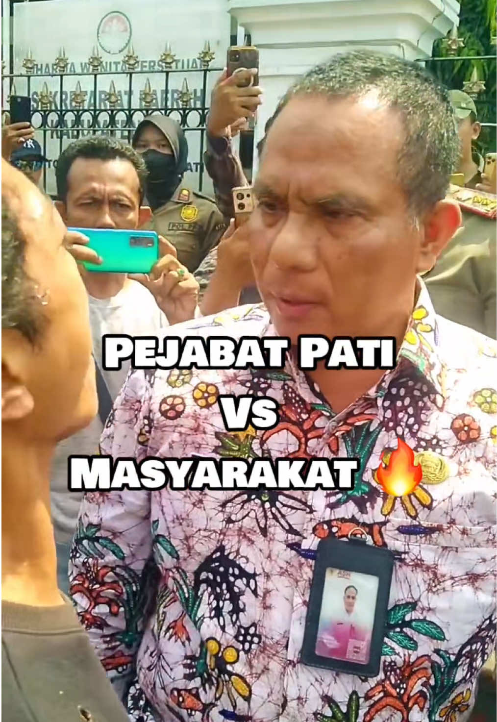 Nantangin Masyarakat nih Sekda Pati .. #Indonesia #foryoupage #foryou #fypシ 