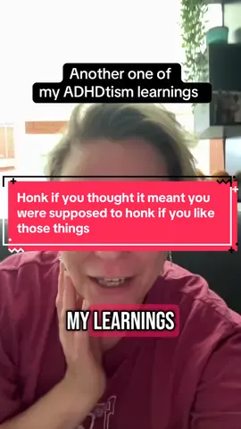 Honk if you thought it meant you were supposed to honk if you like pizza 
