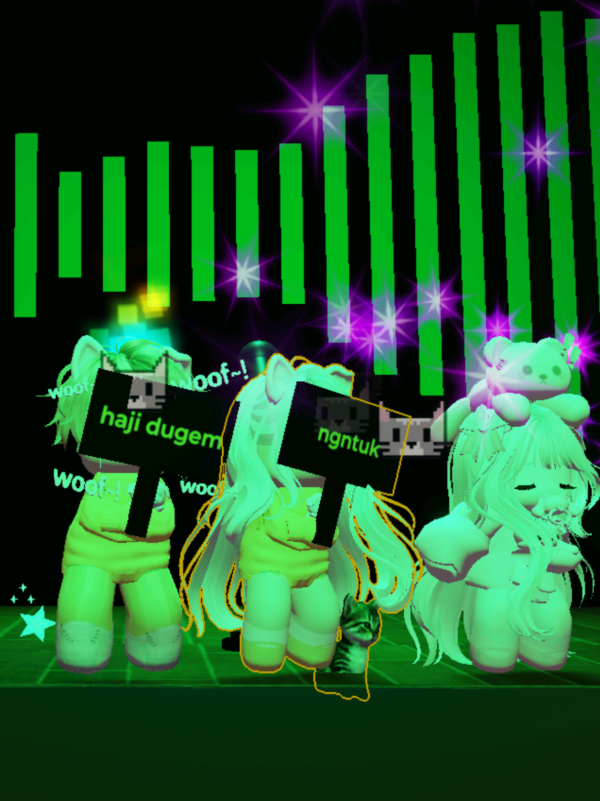 Day 1 haji dugem.... #salondefiestasroblox💃🏻💃🏻 #salondefiestas #roblox #gaming #CapCut #robloxedit #game 