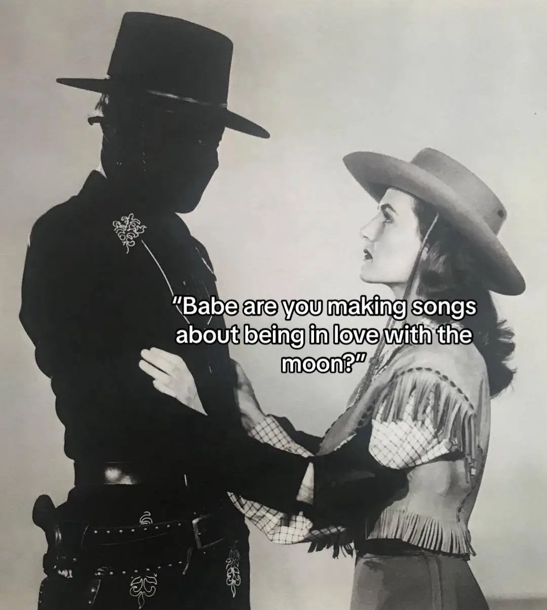 Cowboy songs for the moon 🌙 