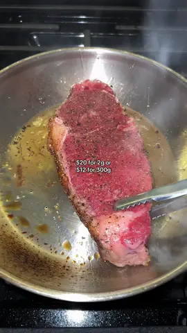 My fire alarm went off but so worth it #steak #tiktokmeal #creatine 