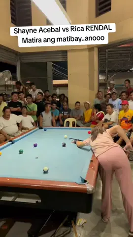 Shayne ACEBAL vs Rica RENDAL..matira ang matibay..anoo#fbpost #billiards #jbsucal #trendingvideo 