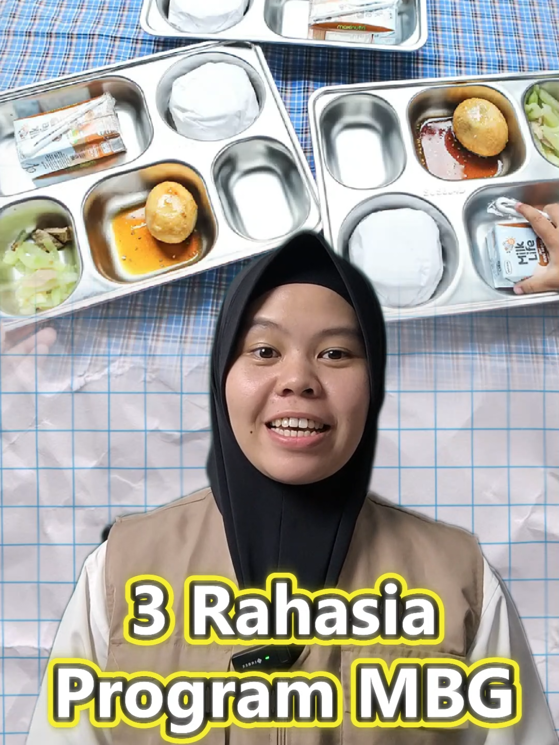 Hai teman-teman, udah pada tahu gak sih. Terdapat 3 rahasia program MBG yang masih banyak belum diketahui oleh orang tua maupun masyarakat..  Yuk tonton videonya sampai habis ya #badangizinasionalri  #makanbergizigratis  #generasiemas2045 #gizisehatuntukindonesia #1tahunbgn #lombareelsbgn  @badangizinasional.ri 