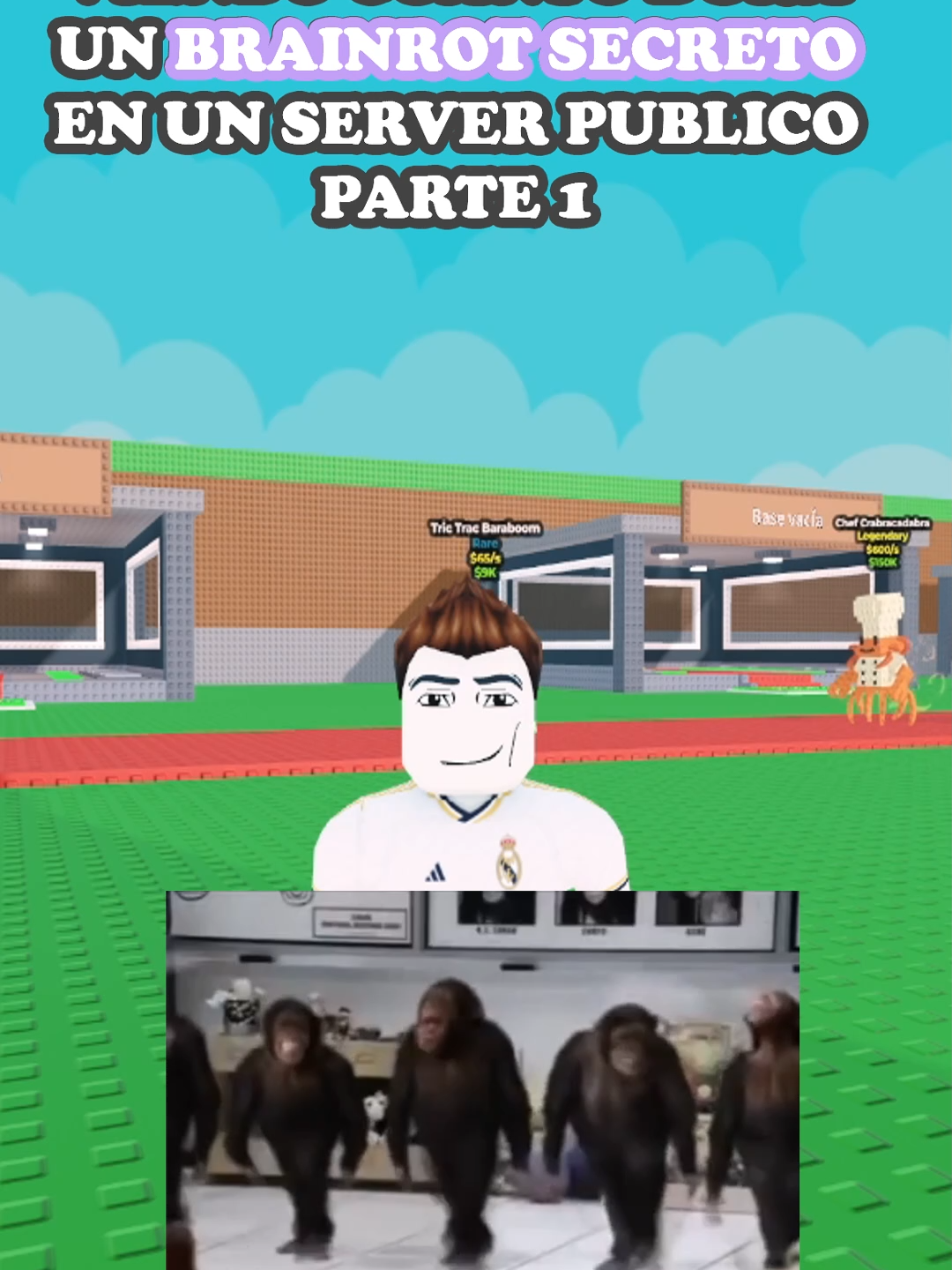 Parte 1 Viendo cuanto tiempo dura un BRAINROT SECRETO en SERVIDOR PUBLICO😀#stealabrainrot #brainrot #robloxfyp #fyp