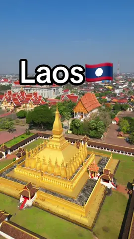 Checked in at Vientiane, Laos! Here stands That Luang, the largest and most iconic Buddhist stupa in Laos. It's so stunning—glittering golden under the sky, holding deep religious meaning and ages - old history. This is the must - visit spot in Vientiane. You can’t say you’ve truly been to Laos’ capital without coming here! The detailed carvings and grand build tell stories of faith lasting generations. For Buddhism or ancient - architecture lovers, That Luang is an unmissable spiritual & cultural landmark! #ThatLuang #VientianeLaos #BuddhistLandmark #LaosCulture #SpiritualTravel