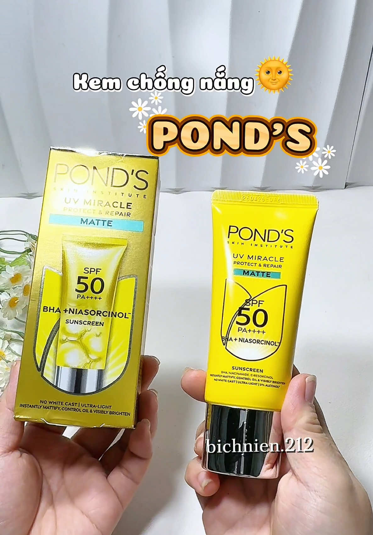 Kem chống nắng phổ rộng Pond's vừa chống nắng vừa dưỡng da #chongnangphorong #chongnang #pondsvietnam #ponds #hoptaccungunilever #uvmiracle #bichnien #SelfCare #reviewlamdep #xuhuongtiktok 