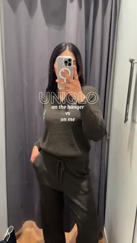 uniqlo new in cosy knitted jumper & trousers ✨#fyp #fashiontiktok #ootdinspo #uniqlo #outfitinspo @UNIQLO Europe 